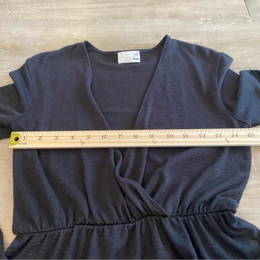 Wilfred Free Long Sleeve Dress Size XS Casual Stretchy Soft - Picture 3 of 8